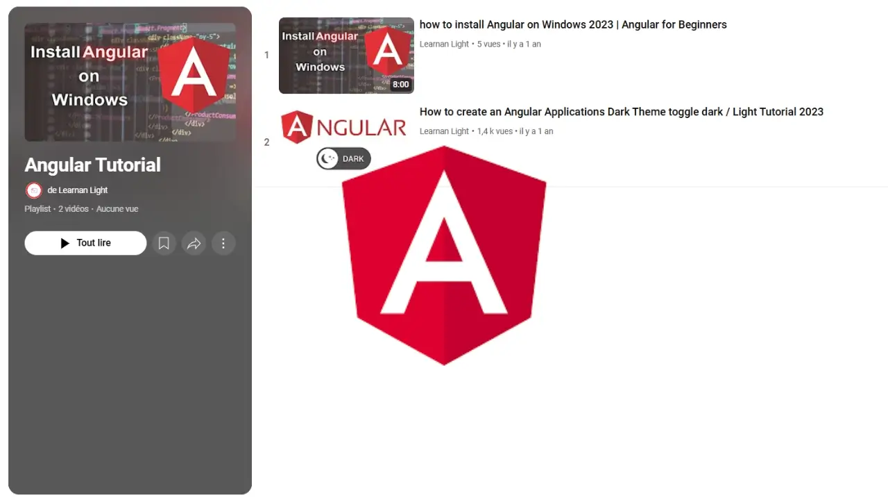 Angular Framework Tutorial
